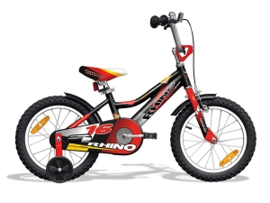 Rhino by Merida aluminiowy czarno-czerwony