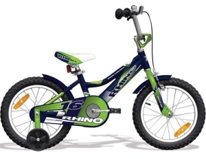 Rhino 16 by Merida aluminiowy granatowo-zielony
