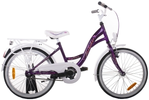 Tander Laura 20 fioletowo - biały