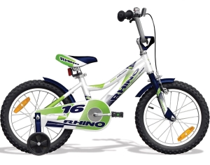 Rhino by Merida aluminiowy biało-zielony